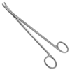 Metzenbaum prepareerschaar 18cm stomp-stomp gebogen