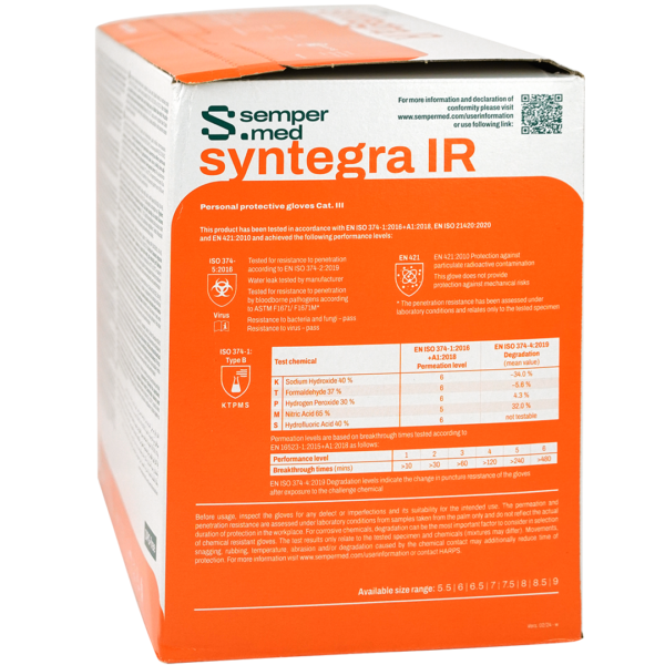 Sempermed Syntegra IR PV maat 6.5
