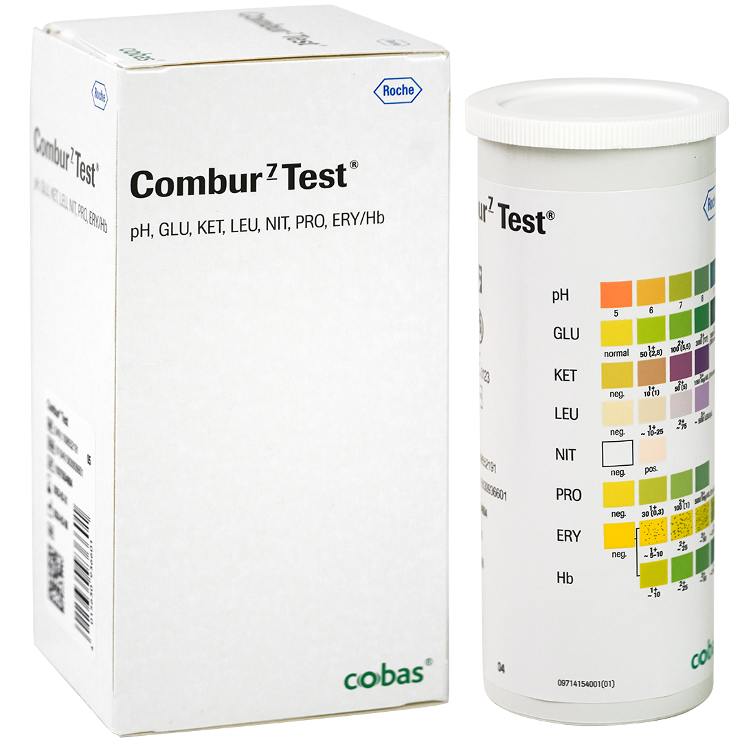 Combur 7 Test urine teststrips