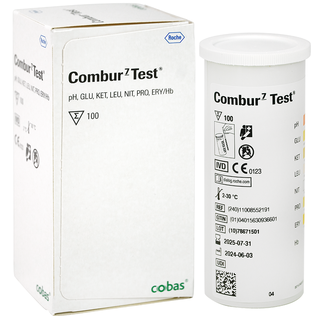 Combur 7 Test urine teststrips