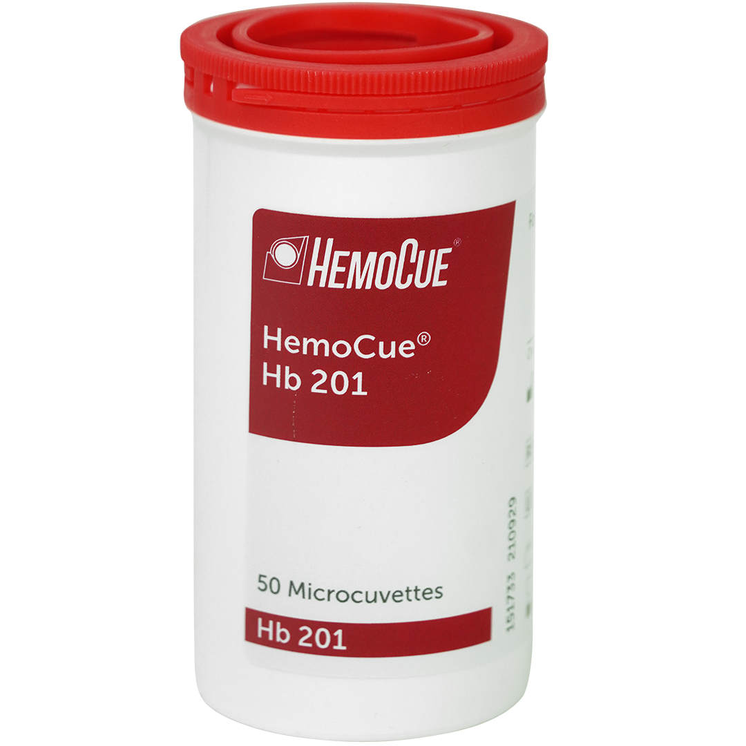 HemoCue Hb 201 hemoglobine cuvetten