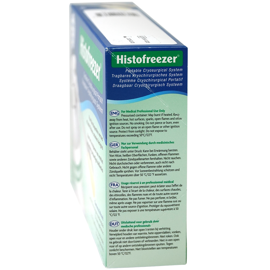 Histofreezer cryochirurgie medium 2x 80ml gasfles 52x 5mm applicators
