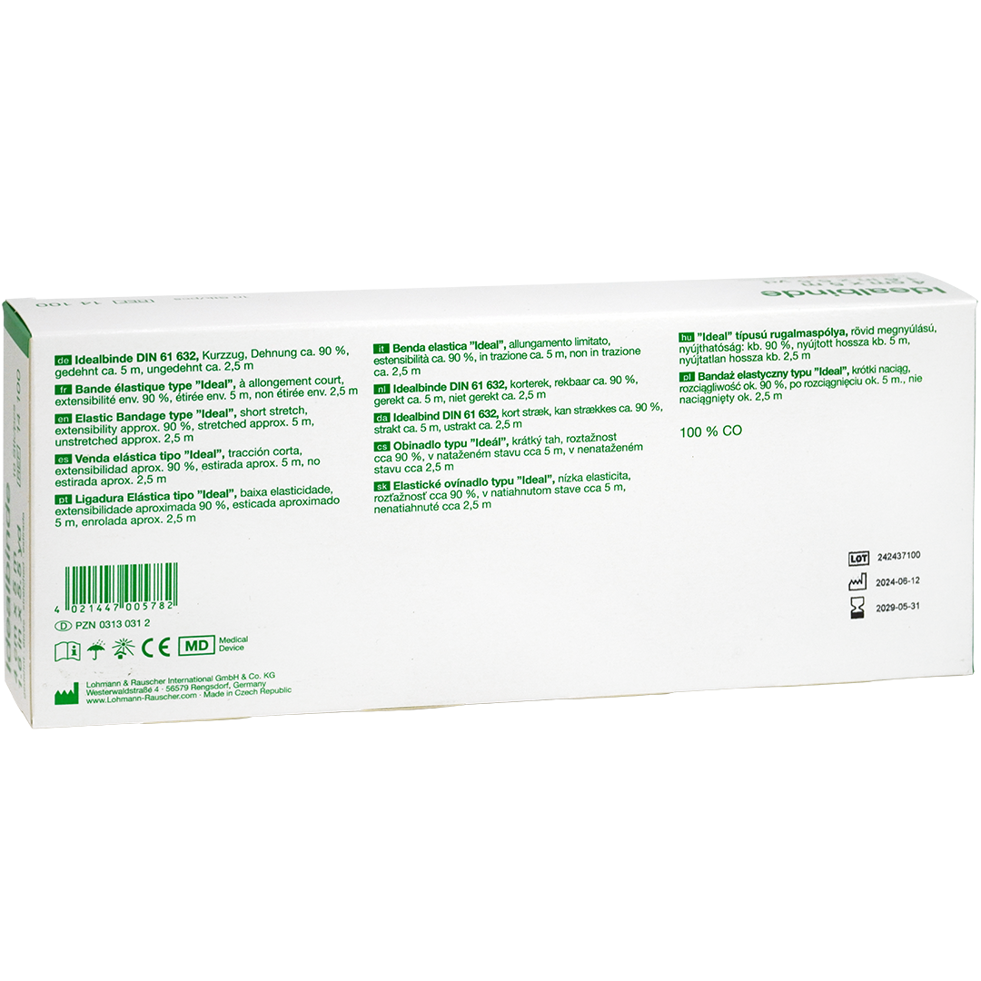 Idealbinde elastisch ideaalzwachtel 4cm x 5m
