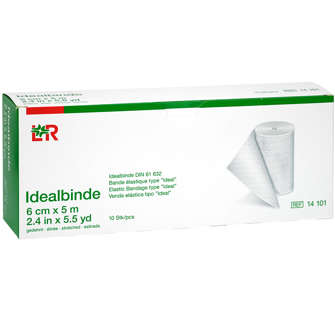 Idealbinde elastisch ideaalzwachtel 6cm x 5m