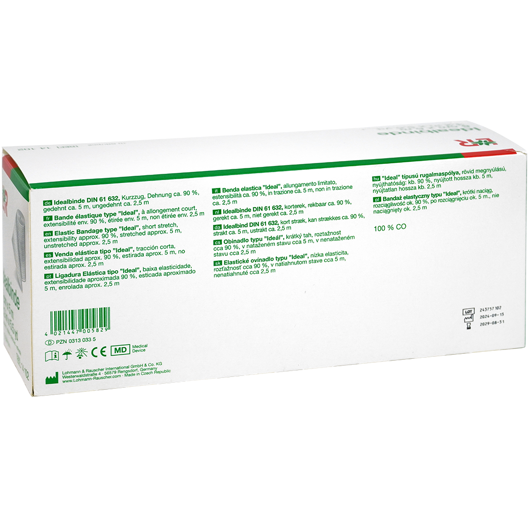 Idealbinde elastisch ideaalzwachtel 8cm x 5m
