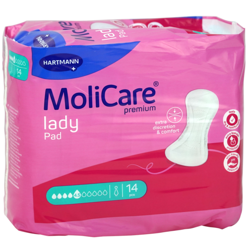 MoliCare Premium Lady inleggers 4.5 druppels
