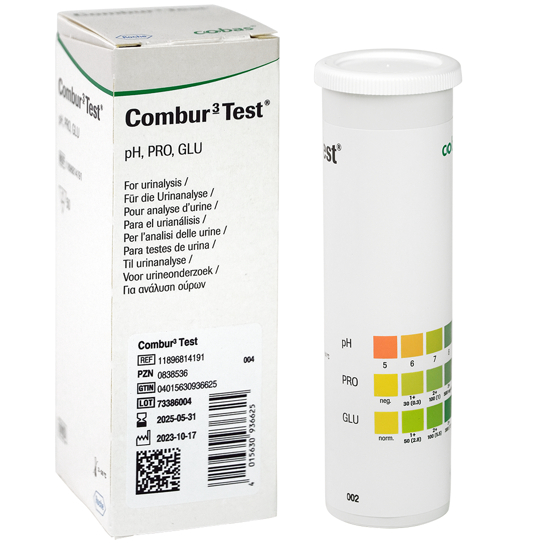 Combur 3 Test urine teststrips