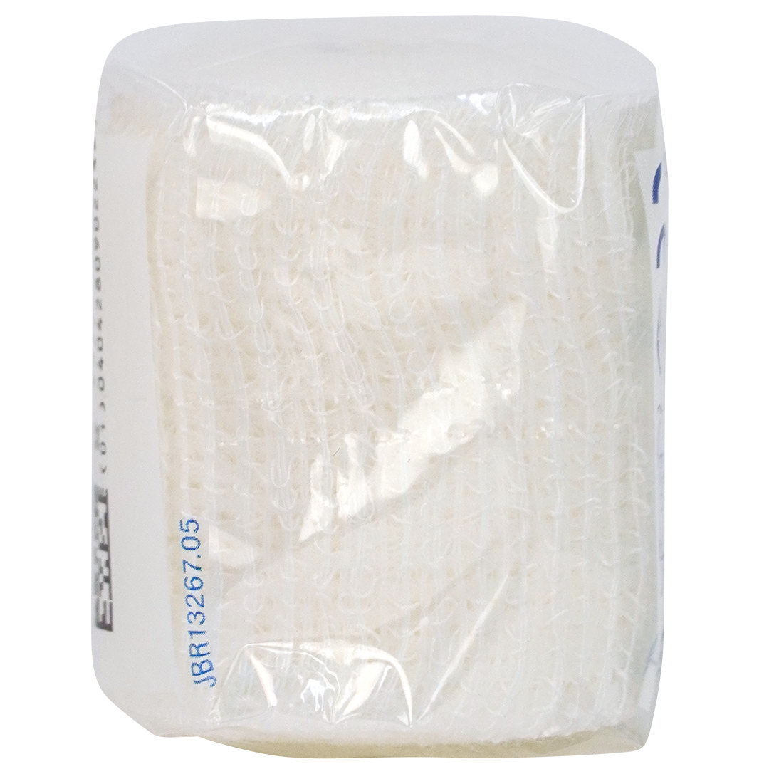 Elastomull elastische fixatiewindsels 4cm x 4m cellofaan
