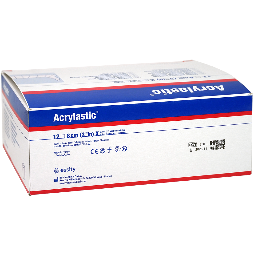 Acrylastic elastisch klevend windsel 8cm x 4.5m