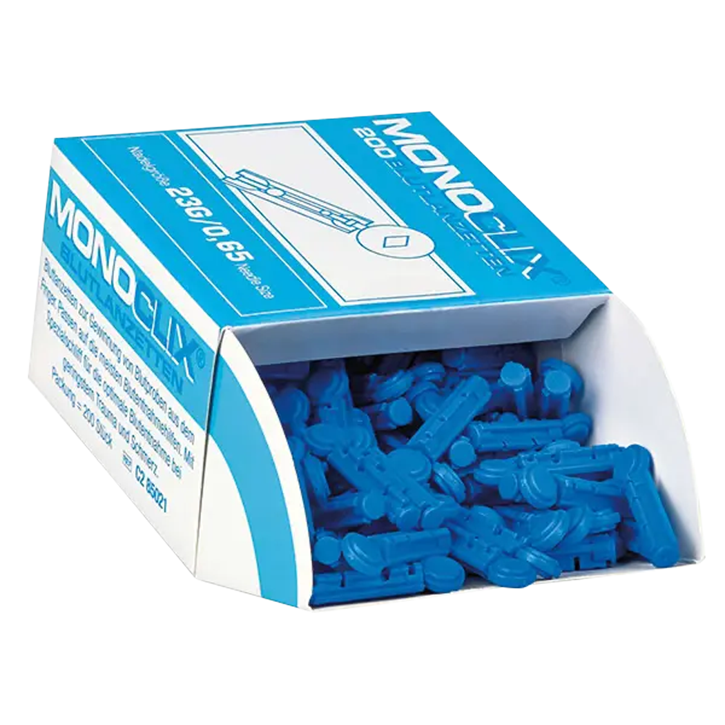Monoclix lancetten 23G x 0.65mm