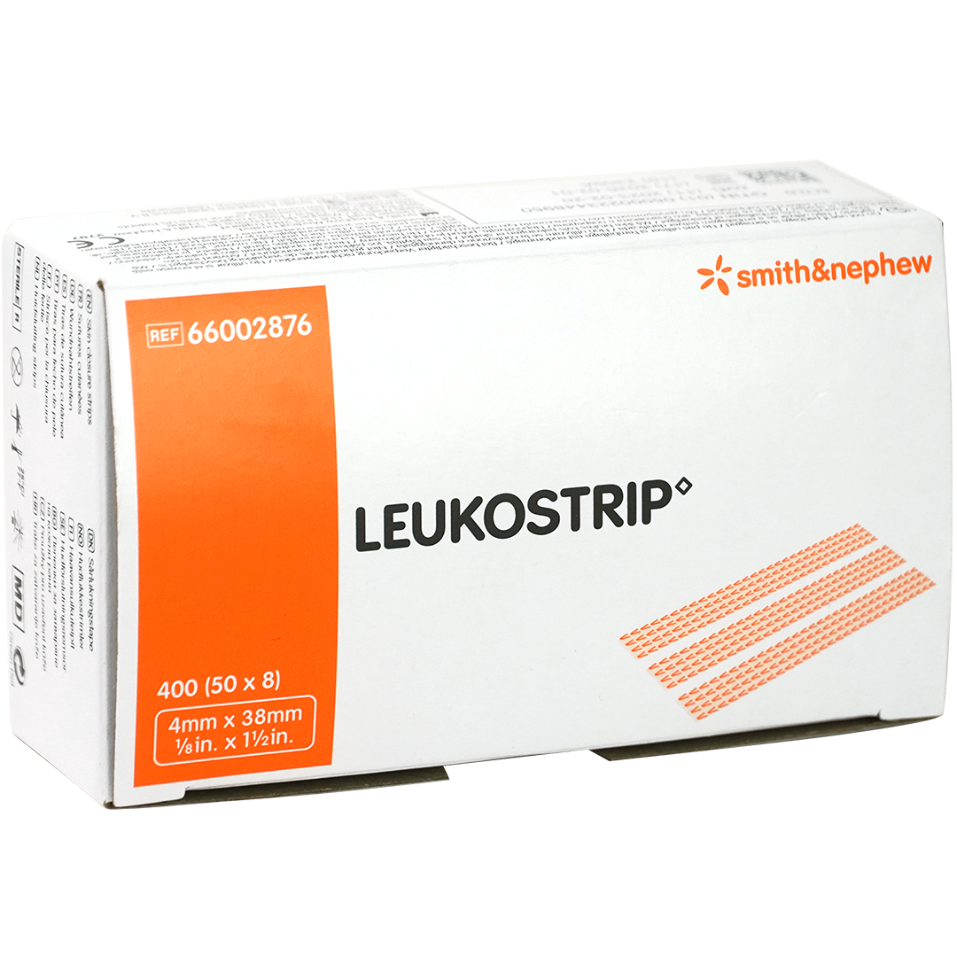 Leukostrip hechtstrips 4mm x 38mm steriel