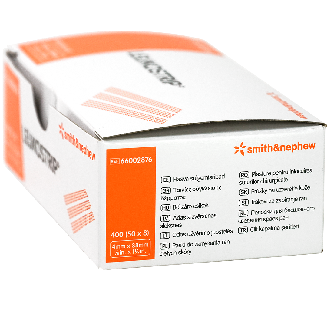Leukostrip hechtstrips 4mm x 38mm steriel