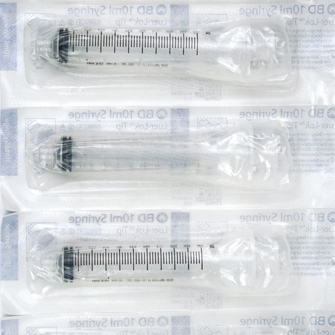 BD Plastipak injectiespuiten 10ml 3 delig Luer-Lock