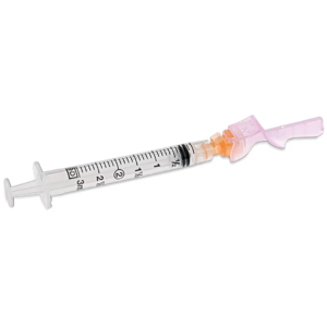 BD Eclipse injectiespuit + naald 3ml Luer-Lock 25G