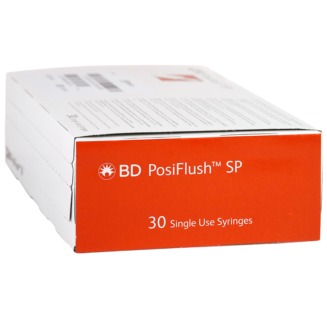 BD PosiFlush SP injectiespuiten 3ml 0 9% NaCI Luer-Lock
