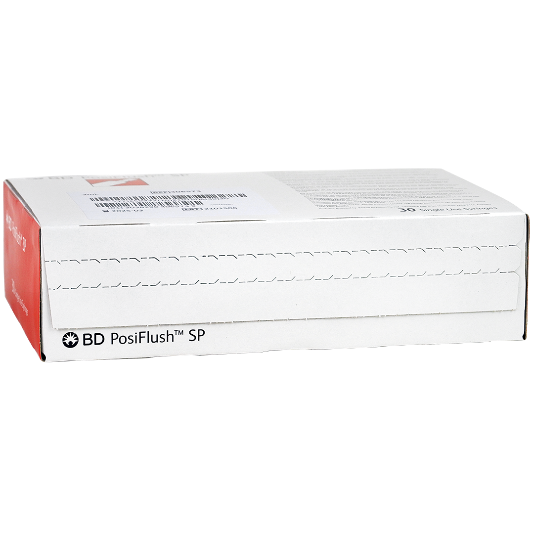 BD PosiFlush SP injectiespuiten 3ml 0 9% NaCI Luer-Lock