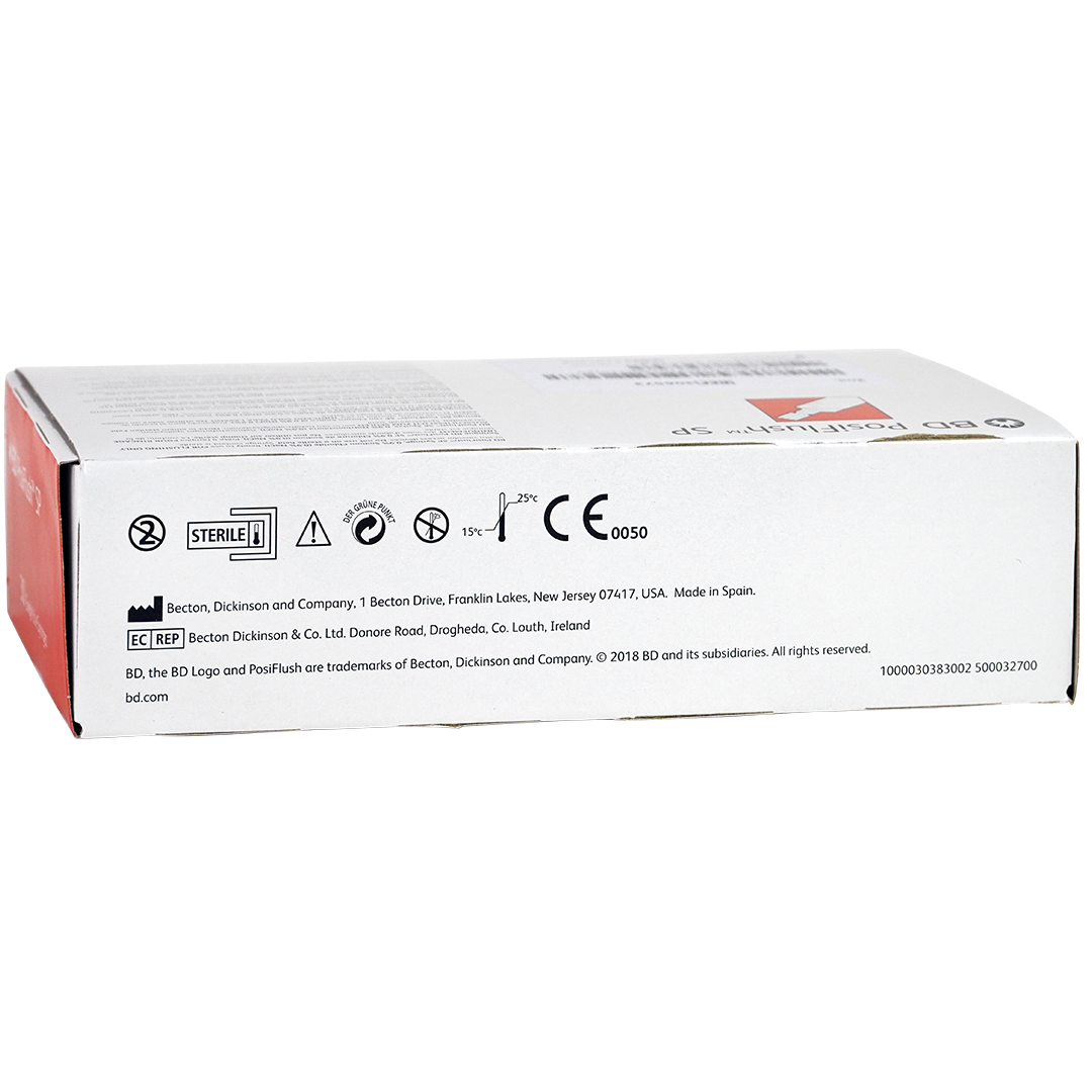 BD PosiFlush SP injectiespuiten 3ml 0 9% NaCI Luer-Lock