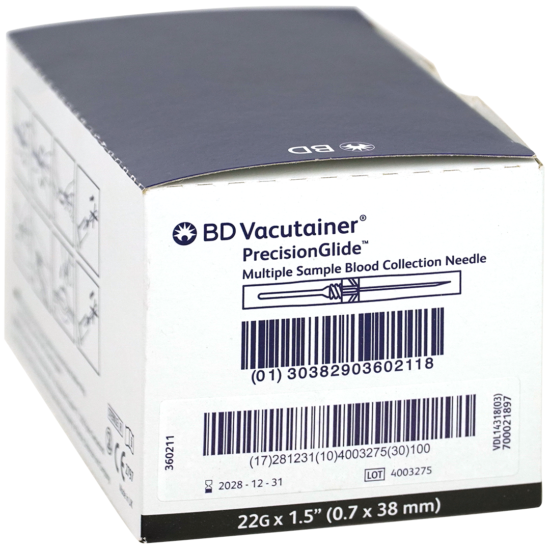 BD Vacutainer PrecisionGlide bloedafnamenaald 22G x 1½