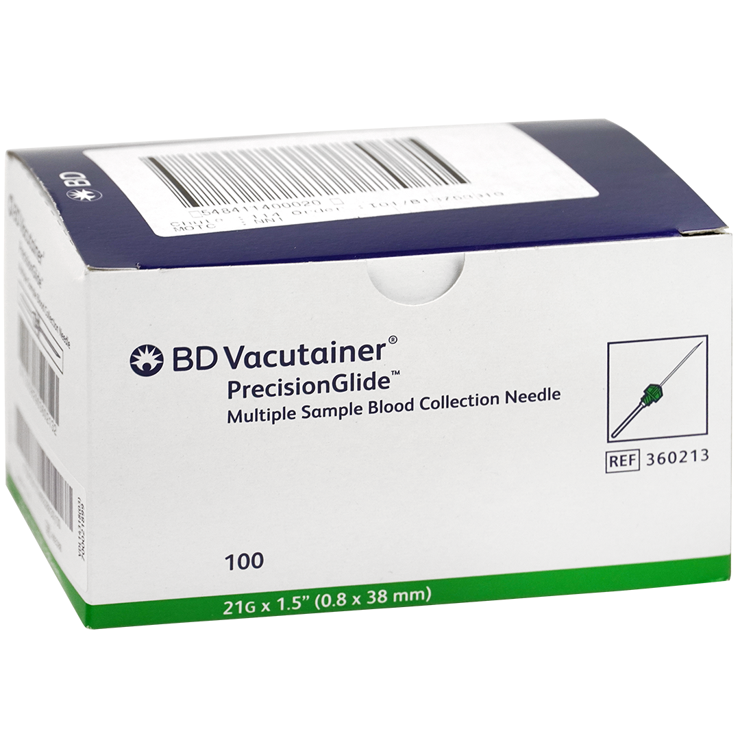 BD Vacutainer PrecisionGlide bloedafnamenaald 21G x 1½