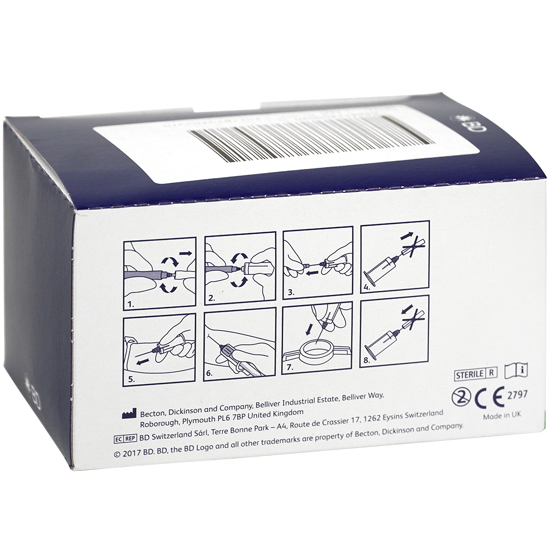 BD Vacutainer PrecisionGlide bloedafnamenaald 21G x 1½