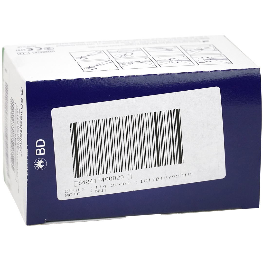 BD Vacutainer PrecisionGlide bloedafnamenaald 21G x 1½