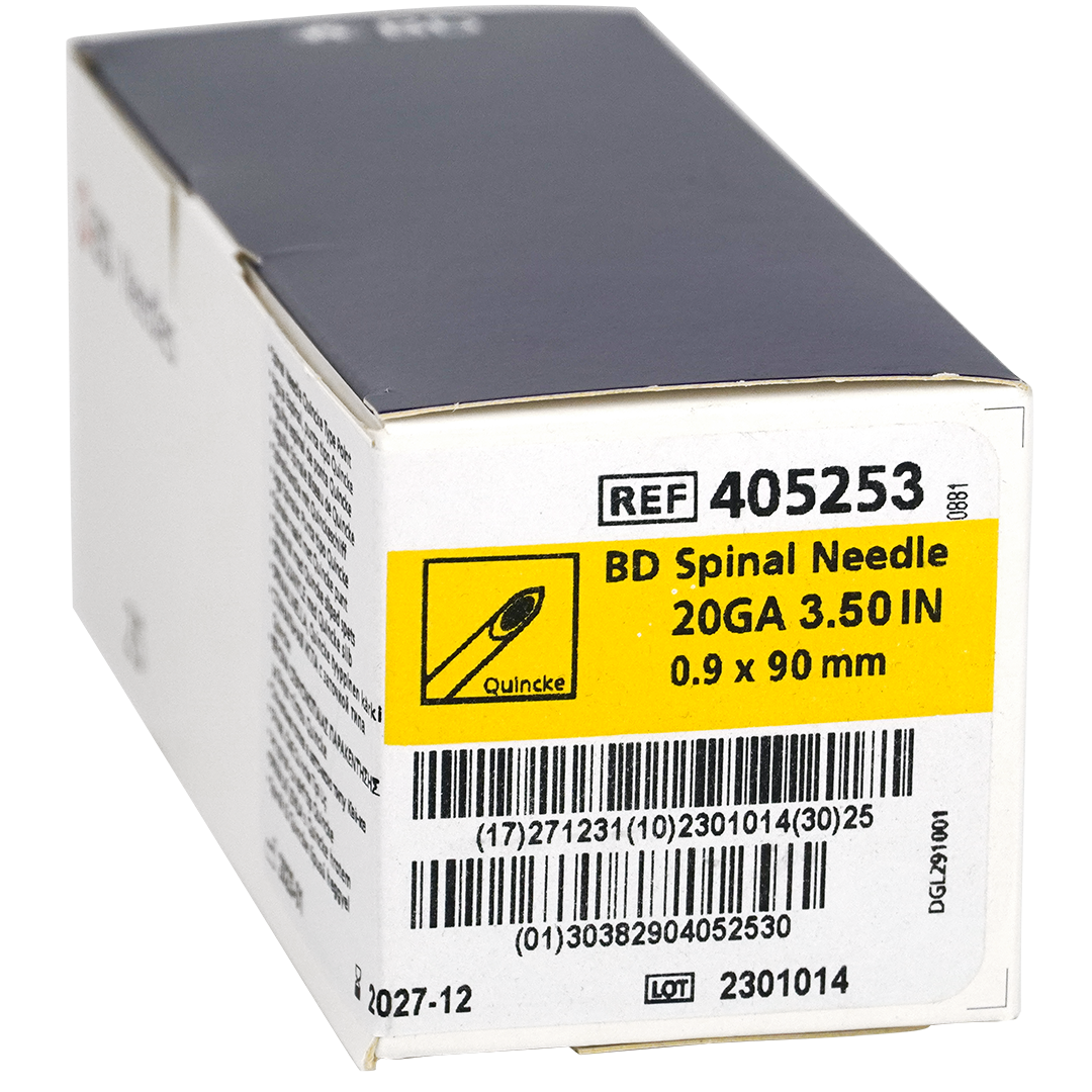 BD Yale spinale naalden 20G x 3½