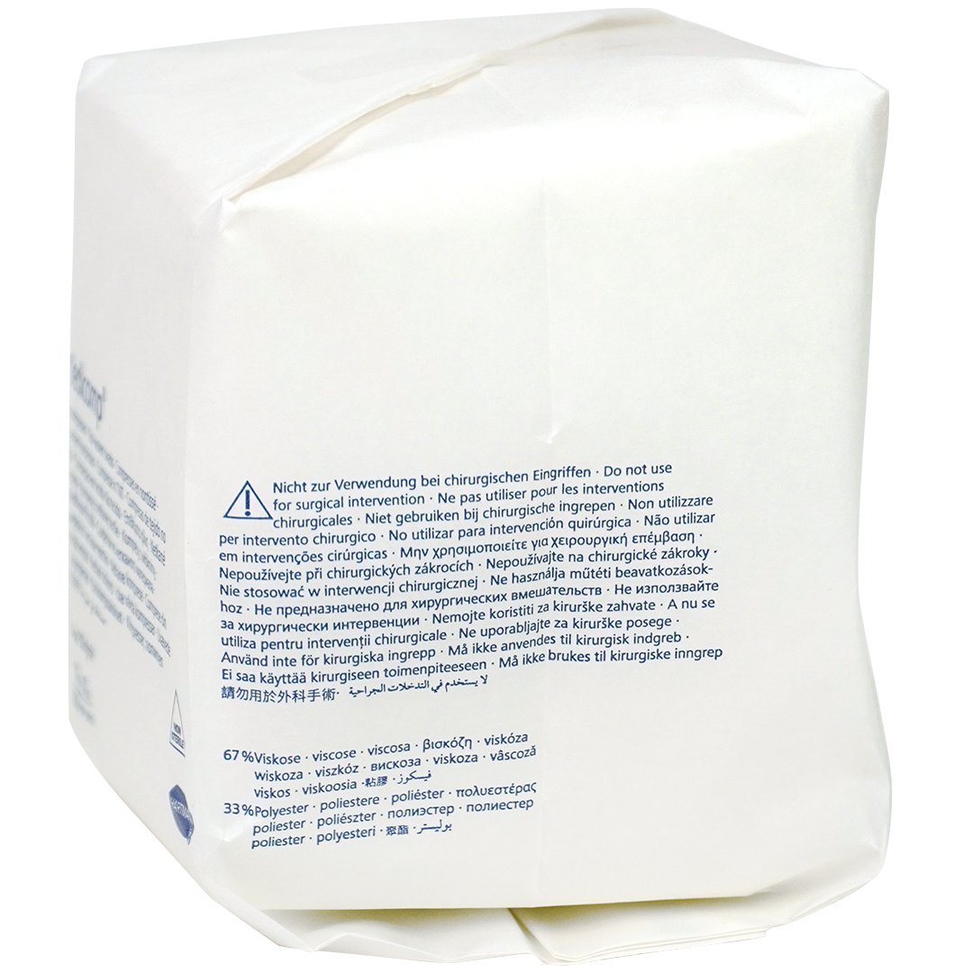Medicomp gaaskompres 10cm x 10cm 4 laags onsteriel