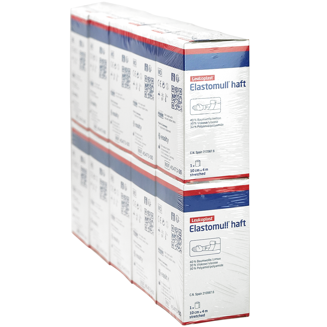 Elastomull haft cohesieve fixatiewindsels 10cm x 4m