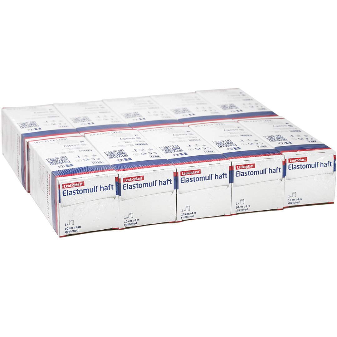 Elastomull haft cohesieve fixatiewindsels 10cm x 4m