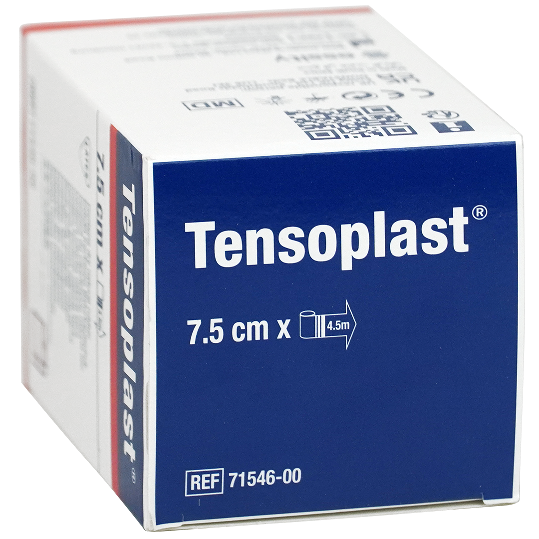 Tensoplast elastisch kleefverband 7.5cm x 4.5m