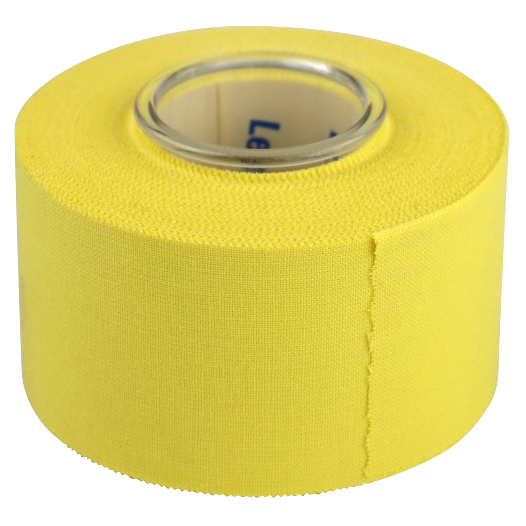 Leukotape Classic starre tape, 3.75cm x 10m, geel