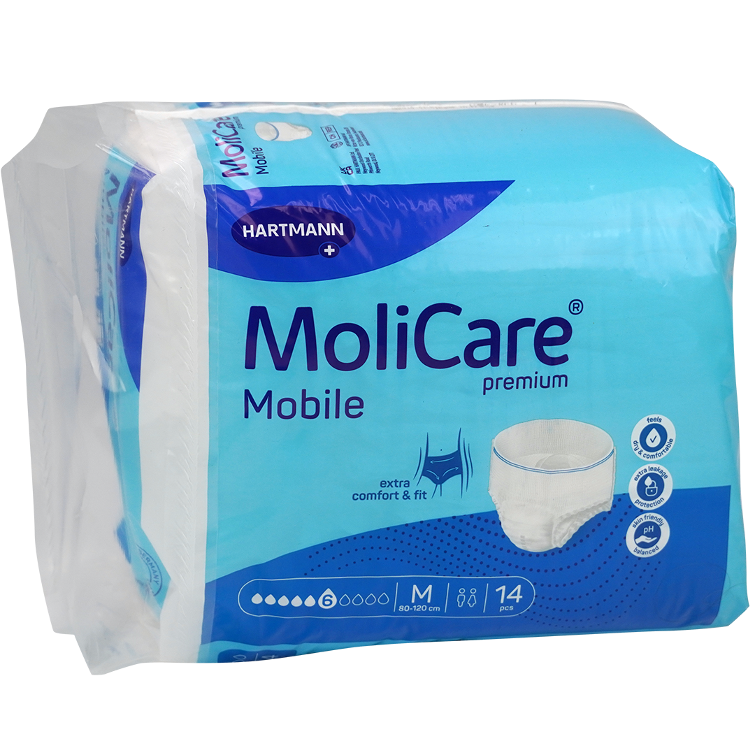MoliCare Mobile 'premium' incontinentiebroekjes, M, 6 druppels