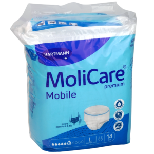 MoliCare Mobile ‘premium’ incontinentiebroekjes, L, 6 druppels