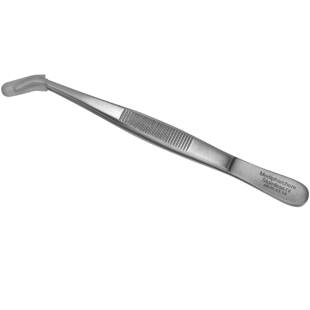 Anatomisch pincet 14cm gebogen