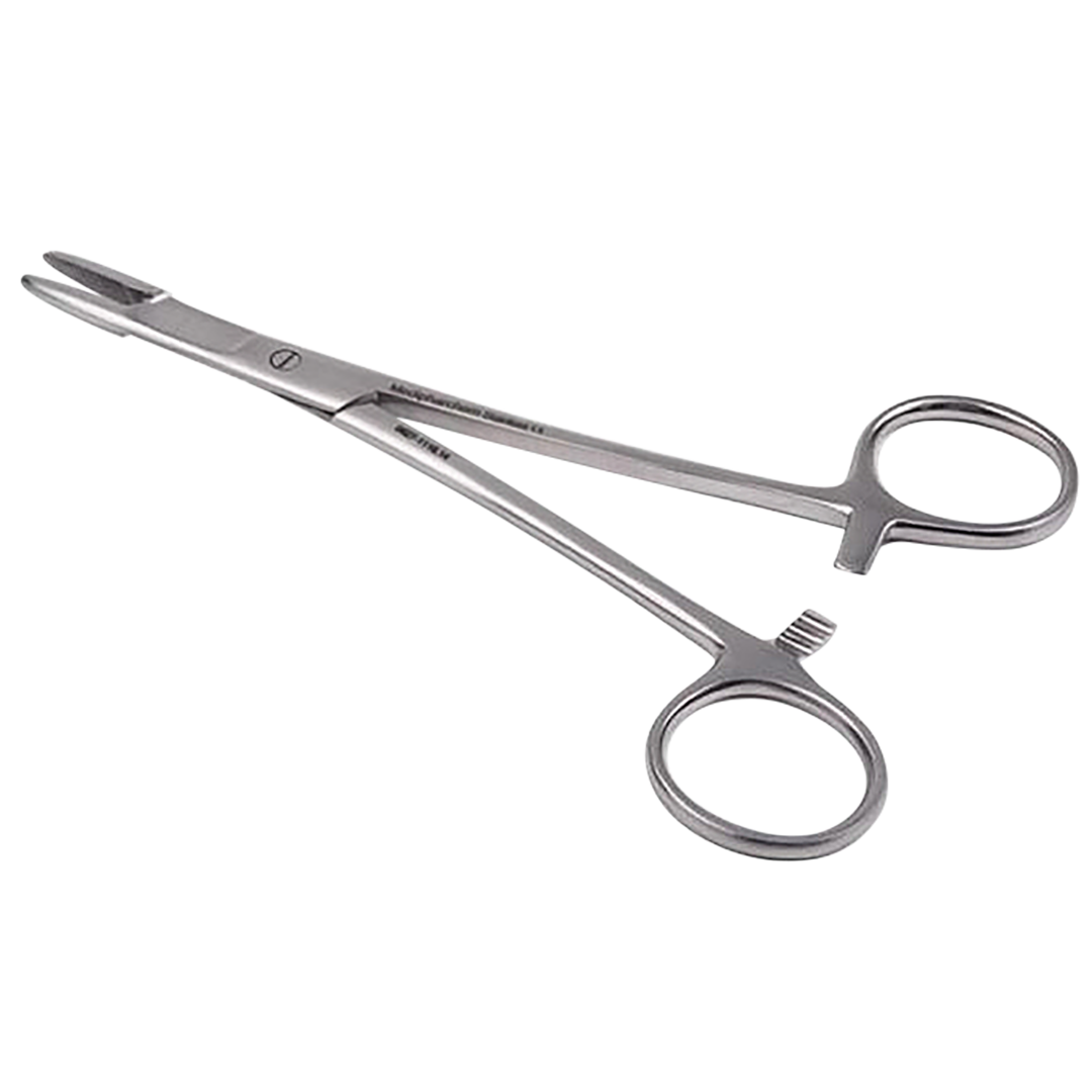 Hegar-Ohlsen naaldvoerder met schaar 18cm (1)