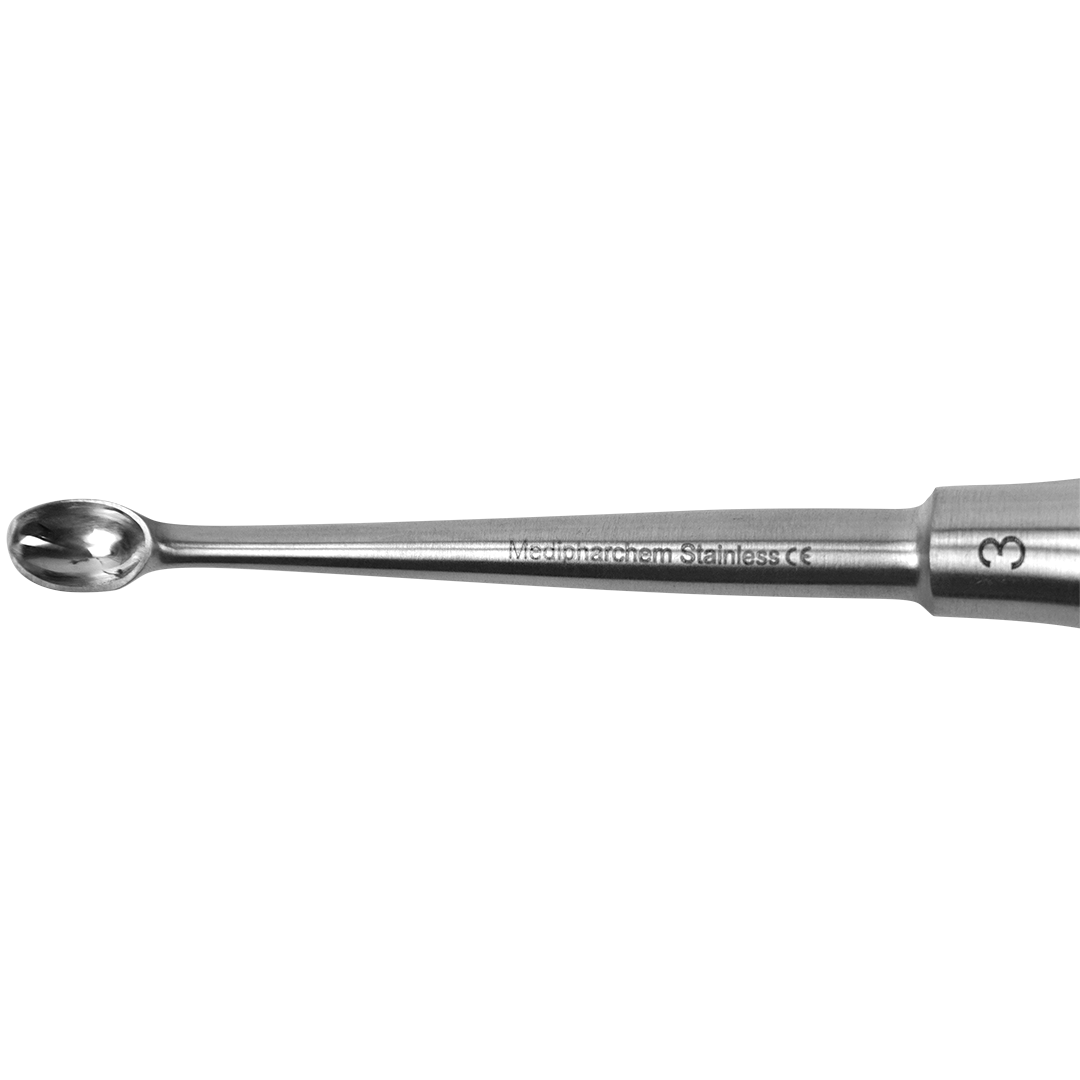 Volkmann scherpe lepel nr. 3 17cm Ø 7mm