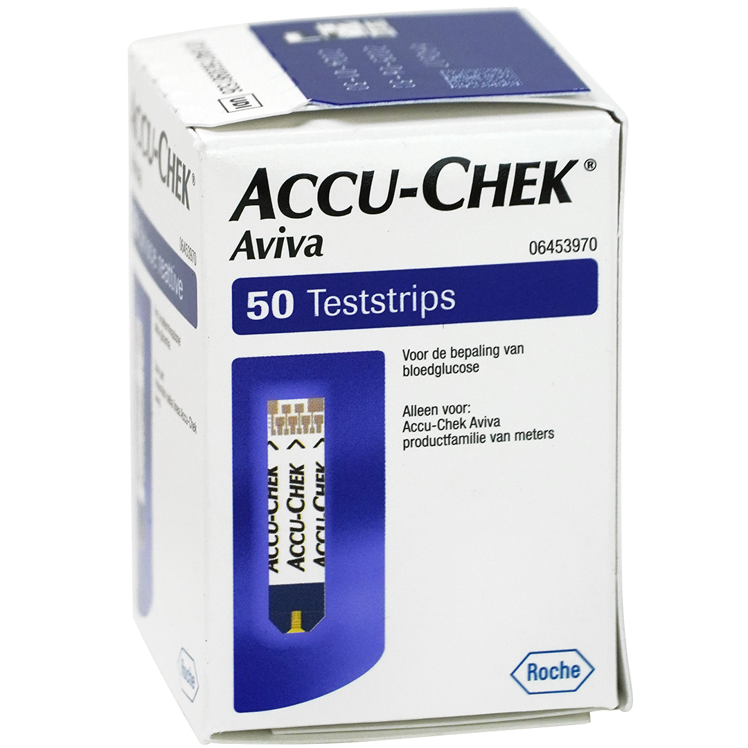 Accu-Chek Aviva bloedglucose teststrips