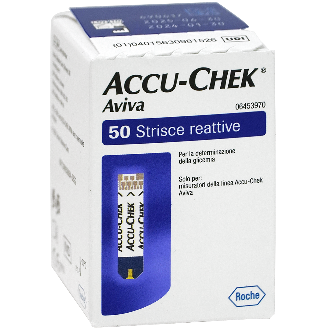 Accu-Chek Aviva bloedglucose teststrips