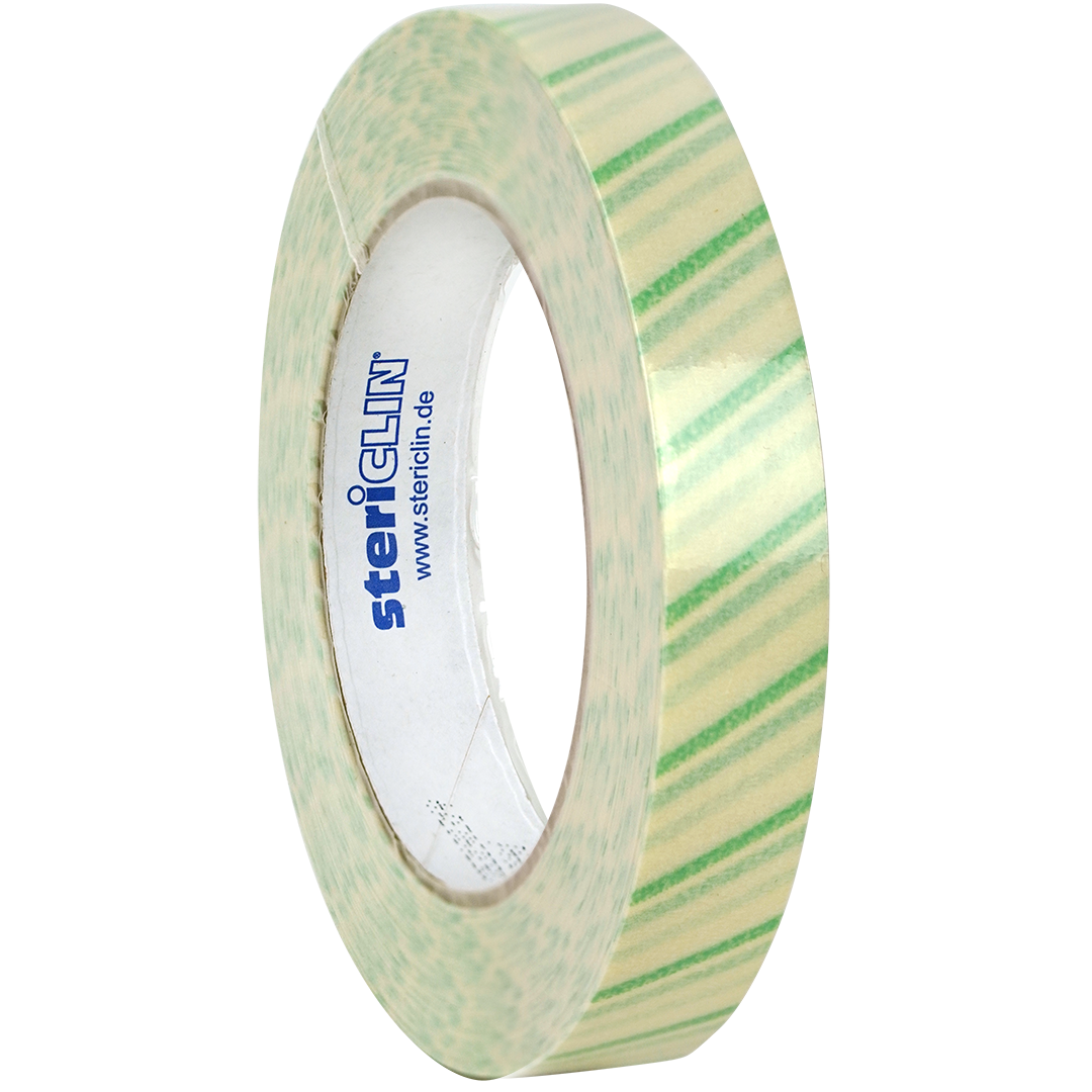 Stericlin sterilisatietape 19mm x 50m met stoomindicator