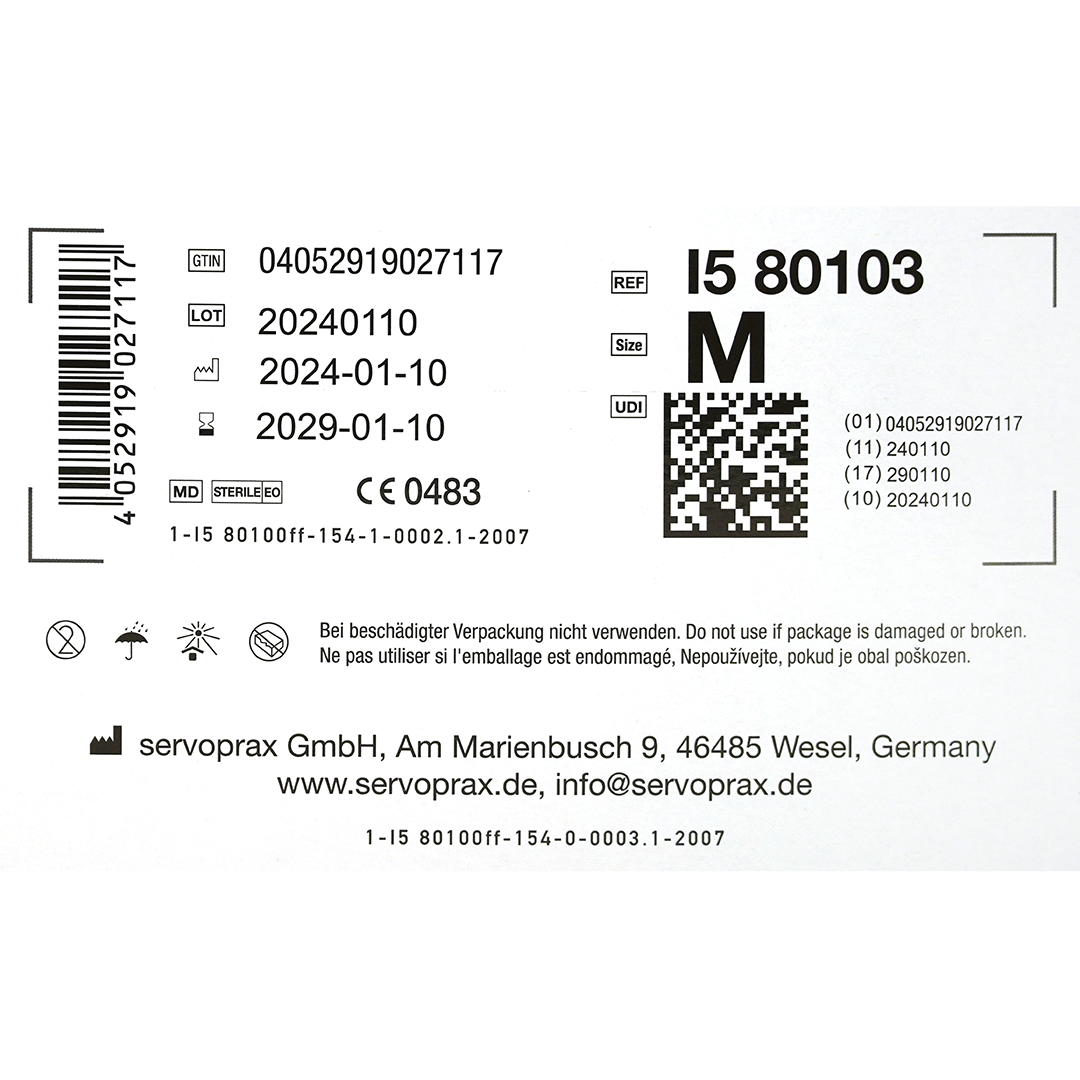 Mediware speculum wegwerp M Ø 26mm kunststof rood