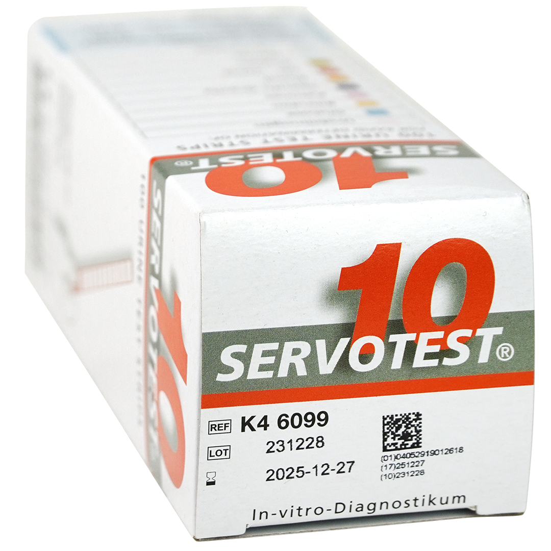 Servotest 10 urine teststrips