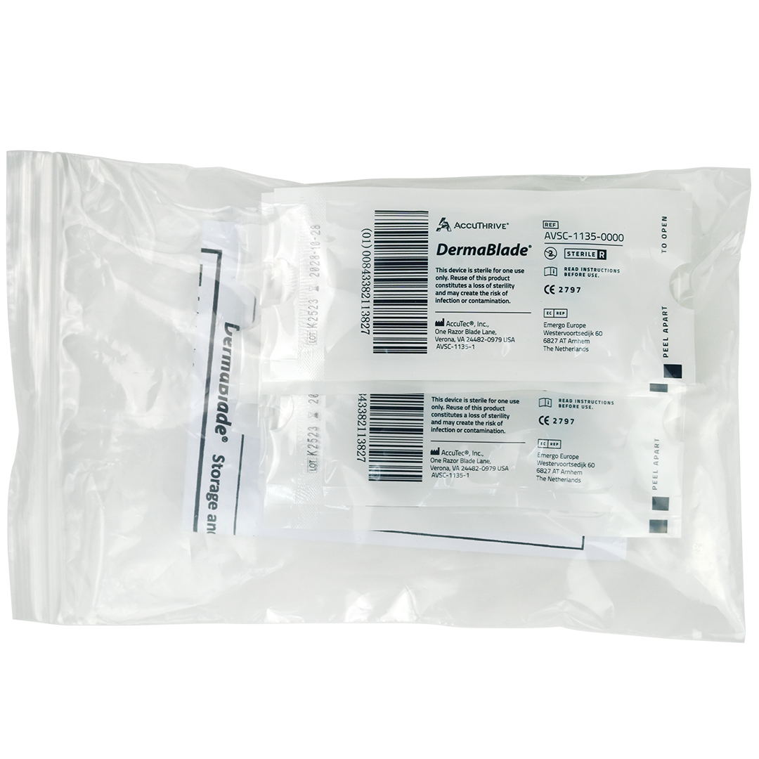 Dermablade shavebiopteur