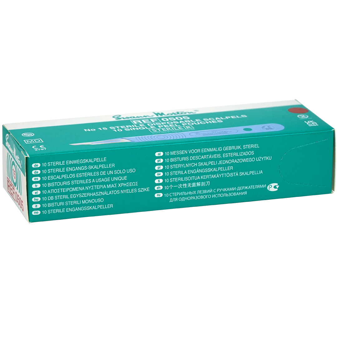 Swann-Morton scalpelmesjes + greep nr. 15 steriel