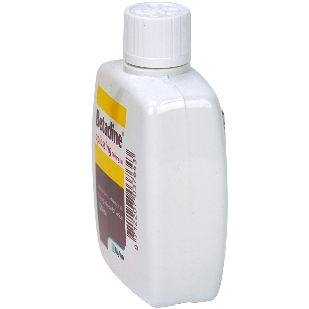 Betadine Jodium oplossing 100mg/ml, flacon 120ml