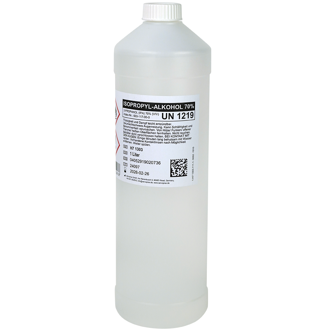 Isopropyl-alcohol oppervlaktereiniger 70% 1 liter