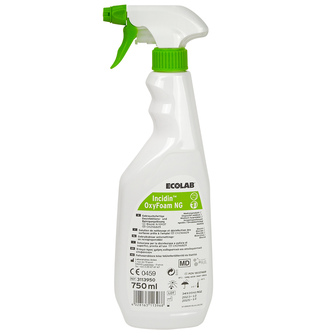 Incidin OxyFoam oppervlakte desinfectiespray 750ml