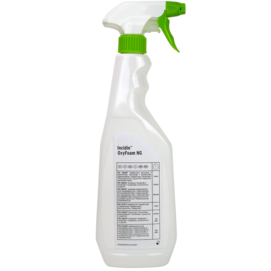 Incidin OxyFoam oppervlakte desinfectiespray 750ml