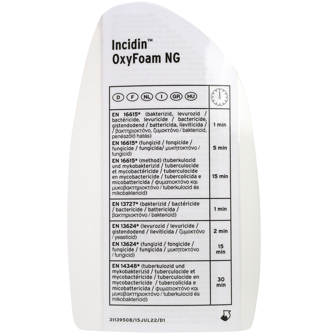 Incidin OxyFoam oppervlakte desinfectiespray 750ml