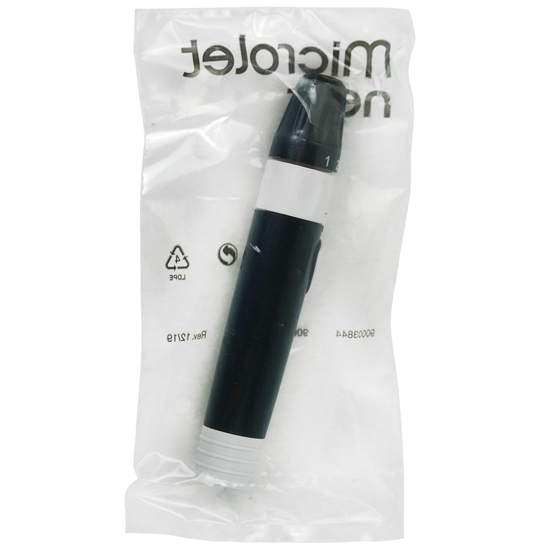Contour XT startpakket: Etui met bloedglucose meter 10 teststrips Microlet Next prikpen en 10 lancetten