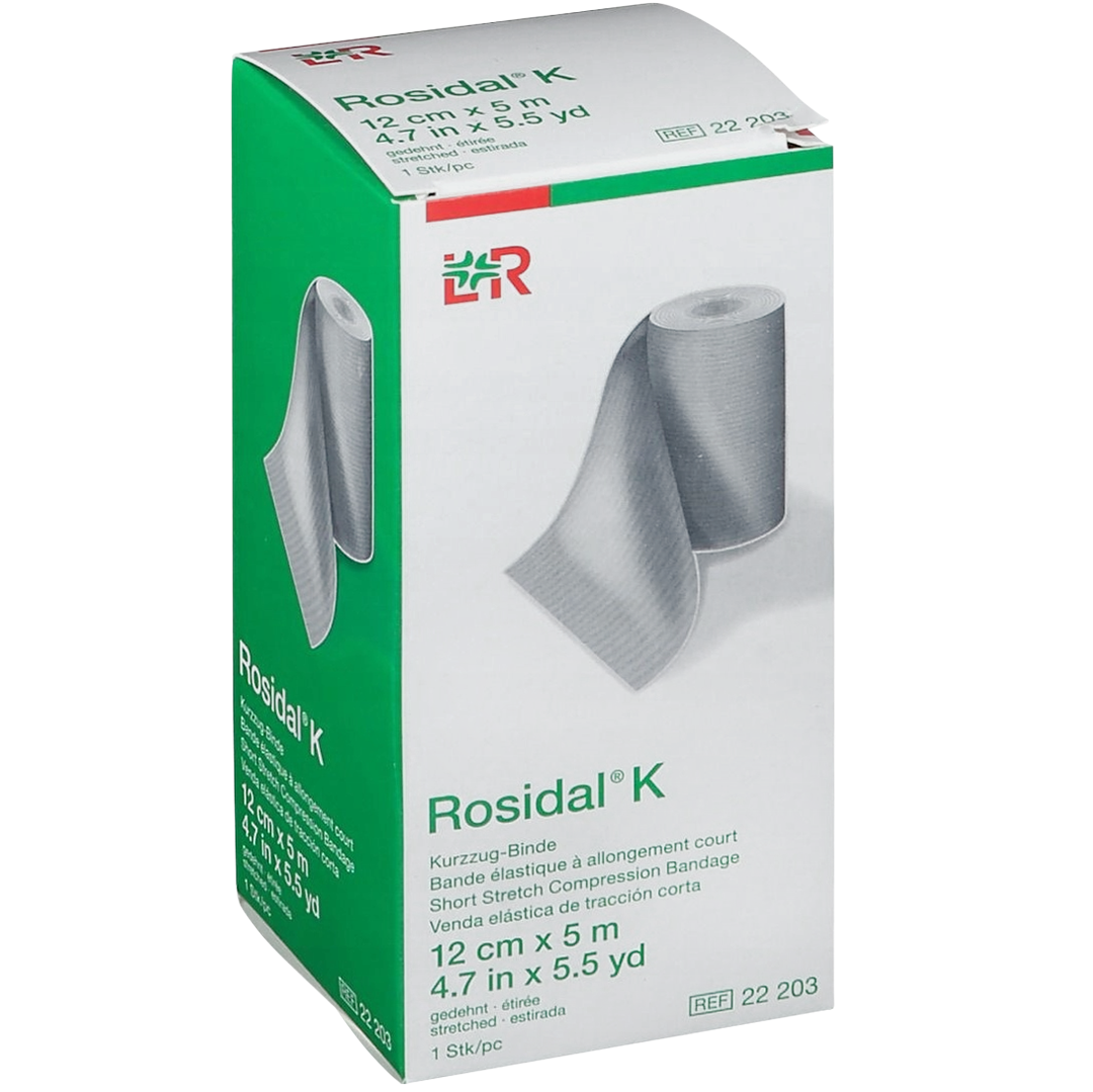 Rosidal K korte rek compressieverband 12cm x 5m